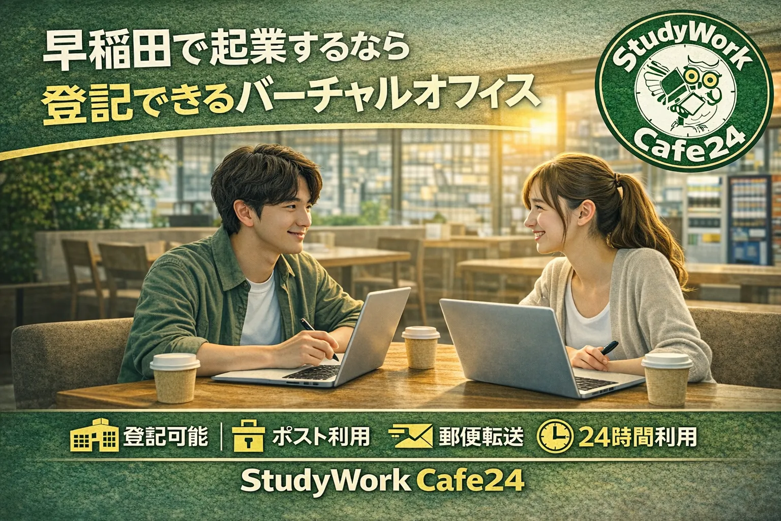 早稲田・高田馬場で「登記できる」バーチャルオフィス|料金・学割・セット割を解説
